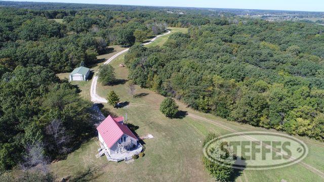TWO BEDROOM HOME ON 163.3 ACRES M/L – 1 TRACT